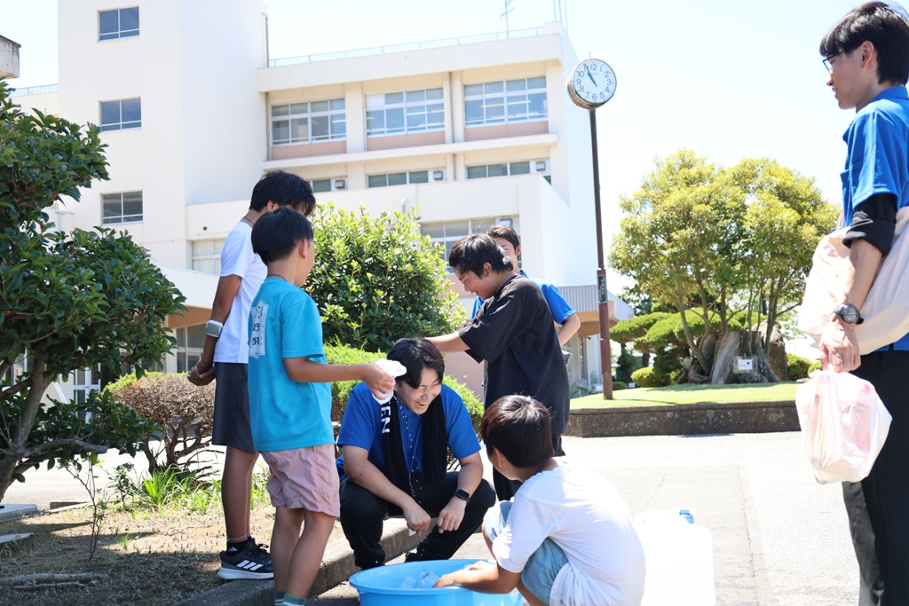 アイシング中