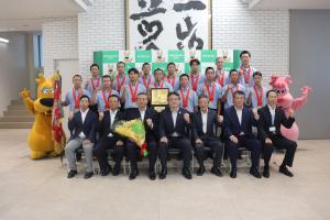 表敬訪問の様子