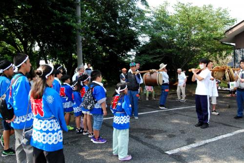 坂戸神社の祭禮【朝の行事】