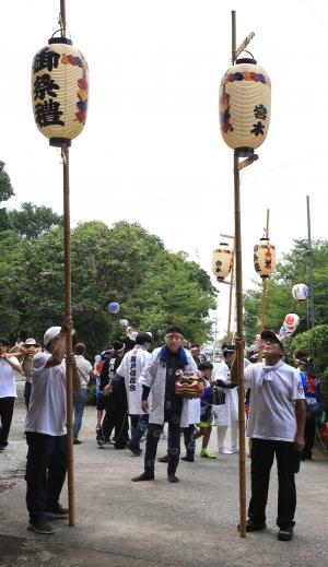 坂戸神社祭禮【境内とお神楽奉納】