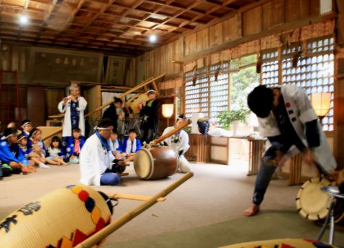 坂戸神社祭禮【境内とお神楽奉納】