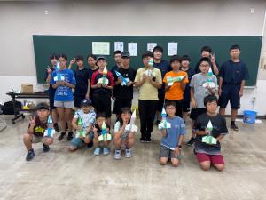 記念に撮影した子ども達の写真