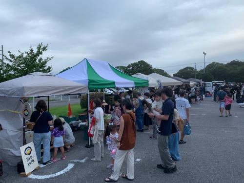 夜市の様子
