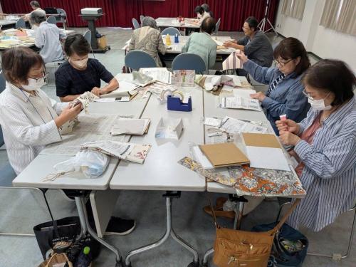 作品づくりの様子