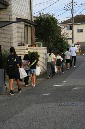 『お月見どろぼう』 in 坂戸市場