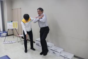 健診の様子