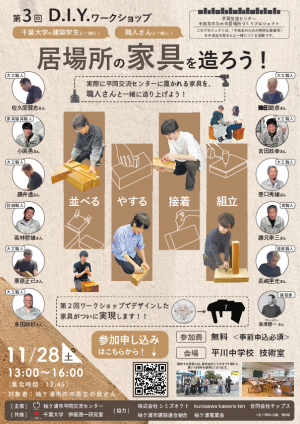第3回ワークショップチラシイメージ