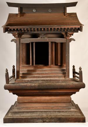 下新田行屋の神棚