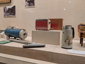展示の一コマ、掃除機