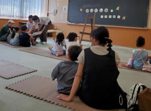 袖高とコラボ！おはなし会の様子